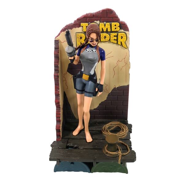 Playmates Toys Tomb Rader: Lara Croft n Wet Sut 1998 NB – La Paz